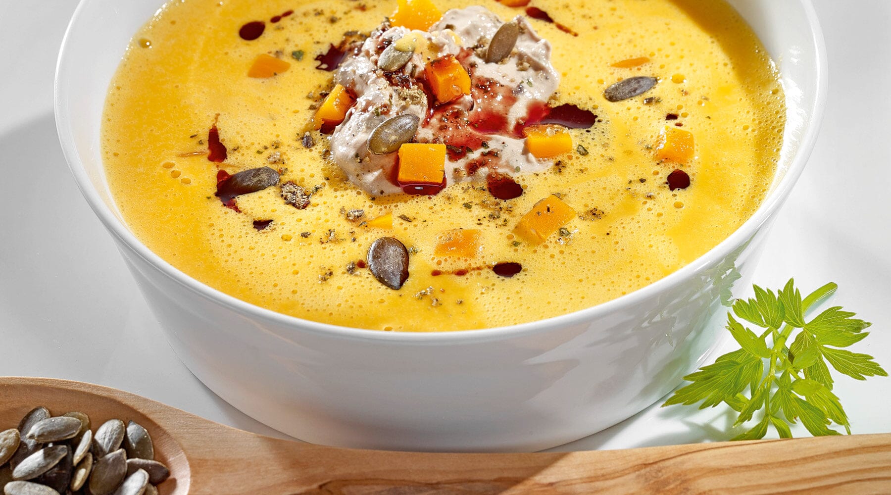 Hokkaido-Kürbis-Suppe