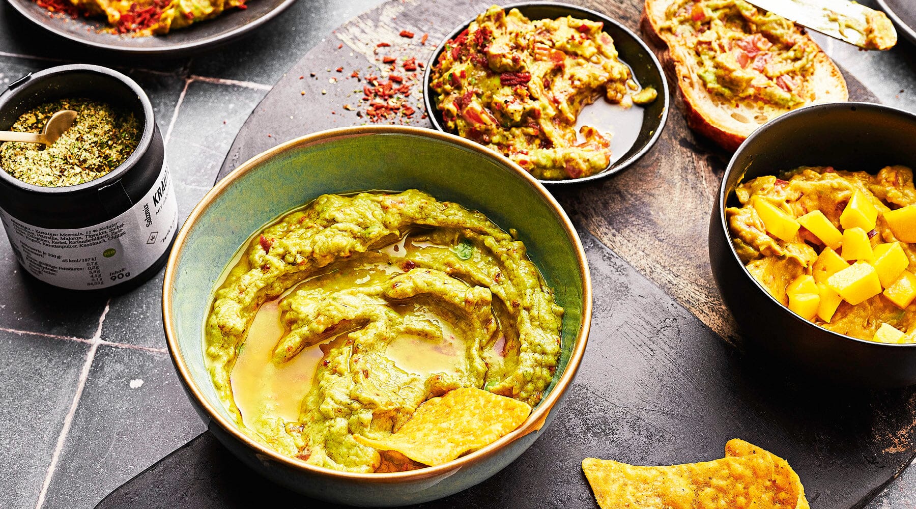 Asian Guacamole mit Mango