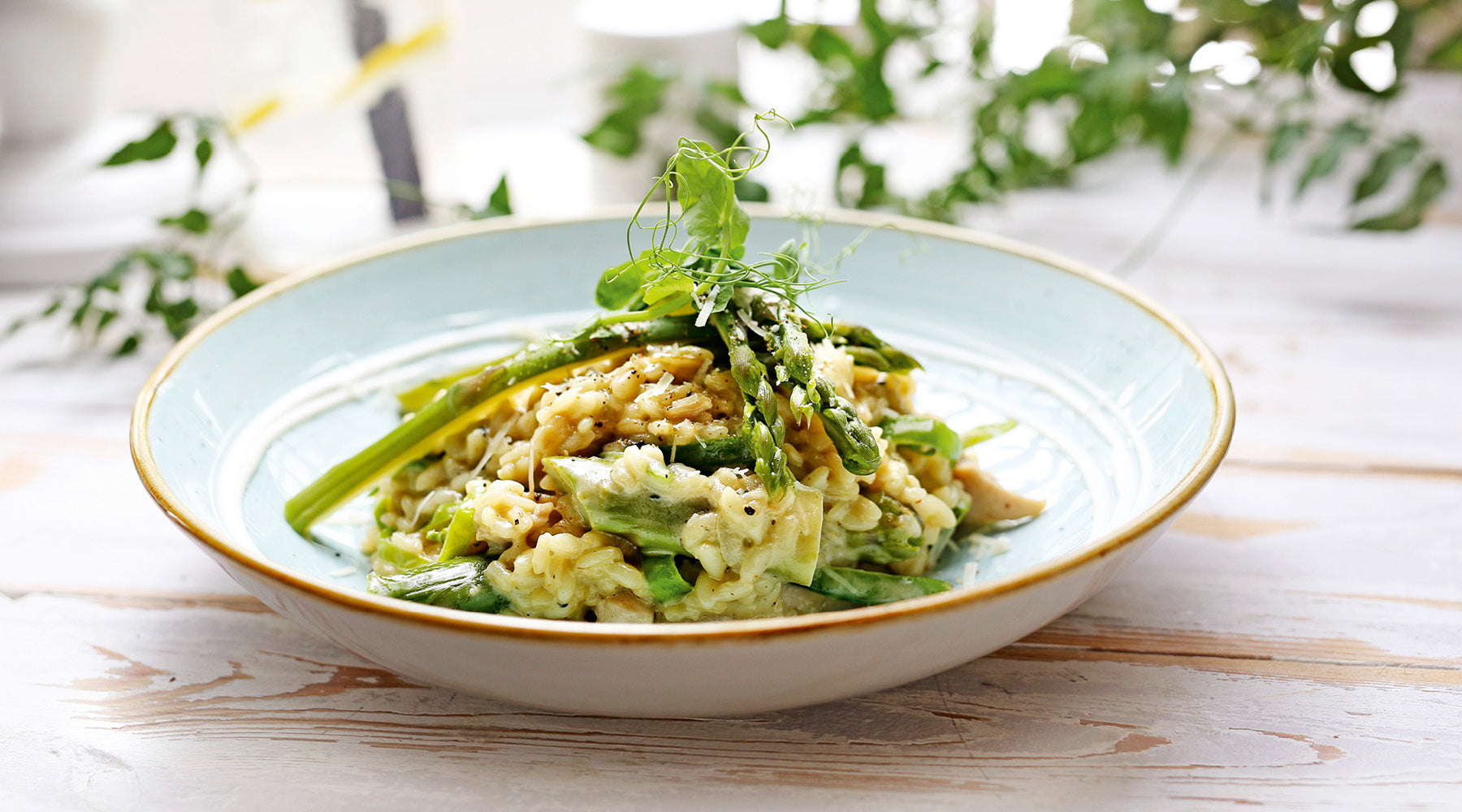 Spargel Risotto Rezept