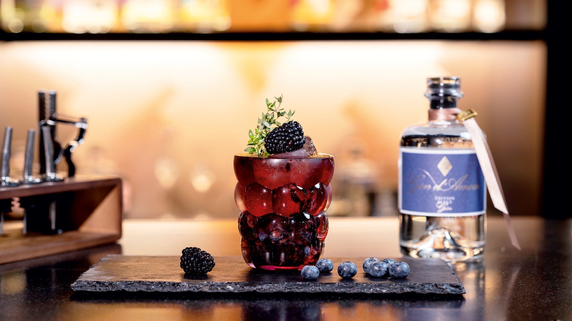 Blueberry Thyme Gin