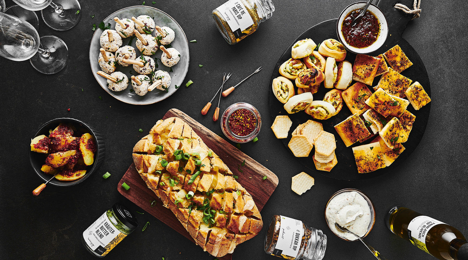 Die perfekten Dips für Fingerfood