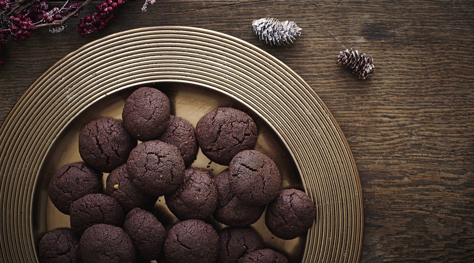 SCHOKO-INGWER-PLÄTZCHEN