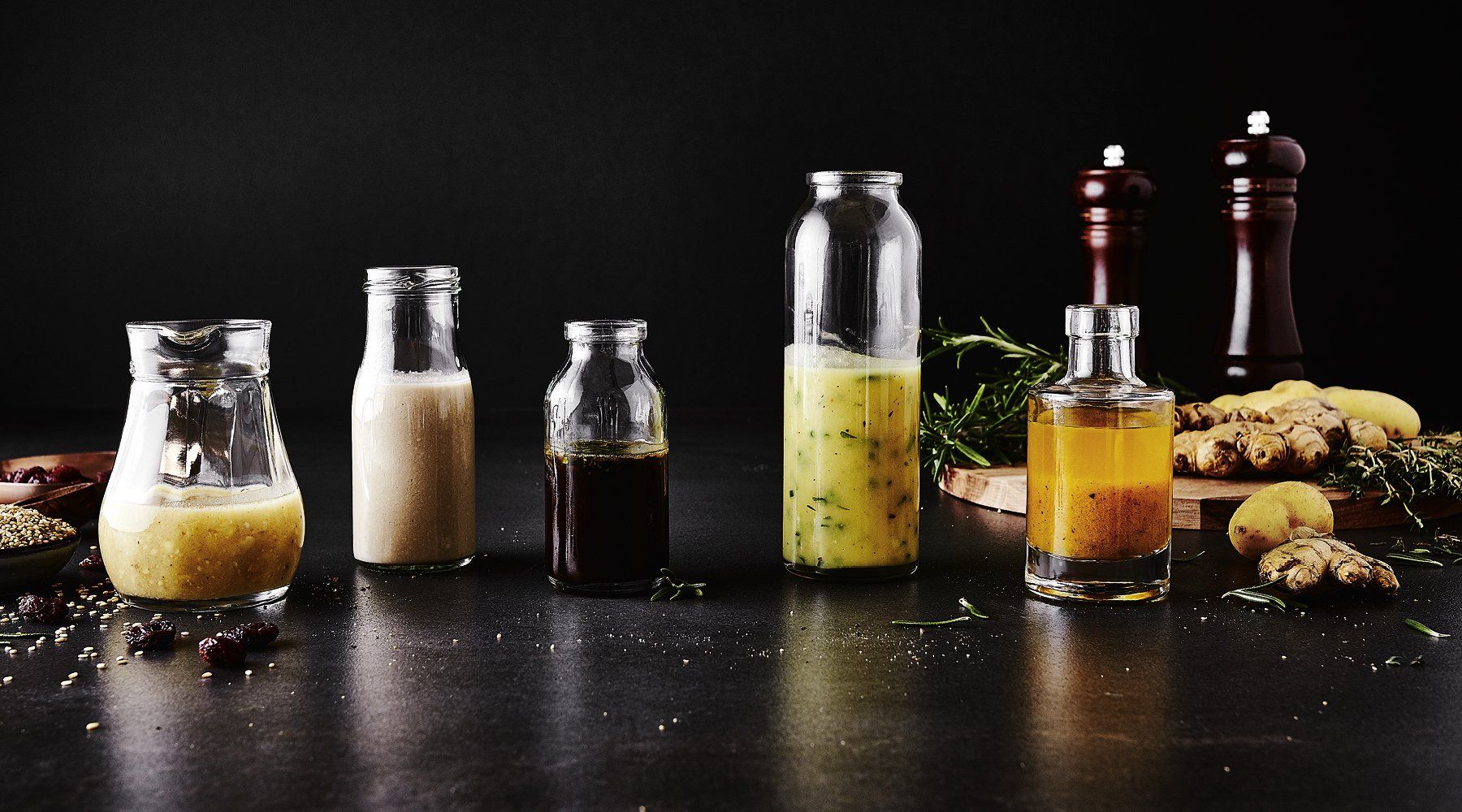 Winterliche Dressings