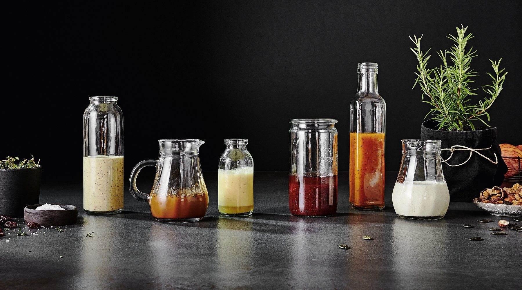 Herbstliche Dressings