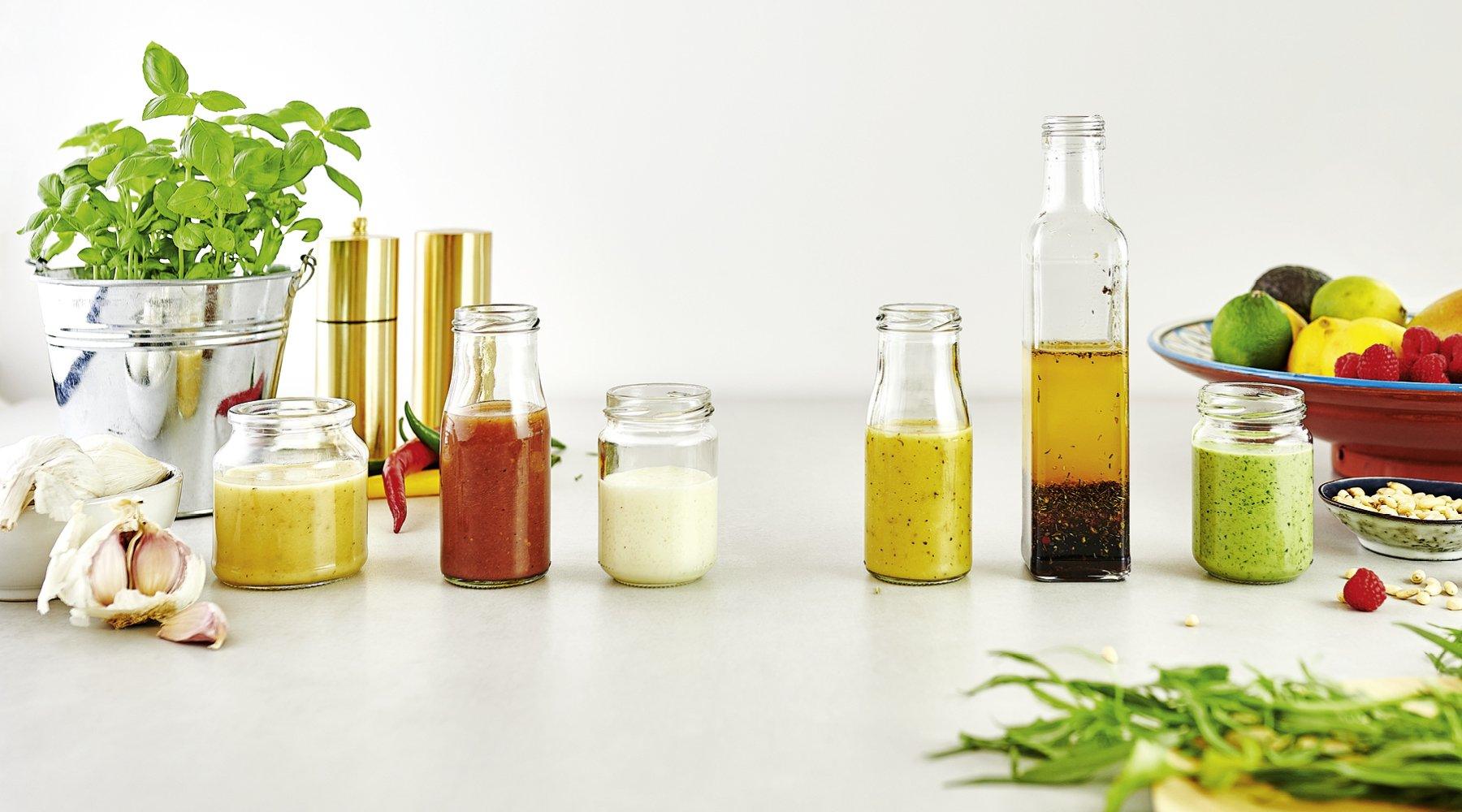 Sommerliche Dressings