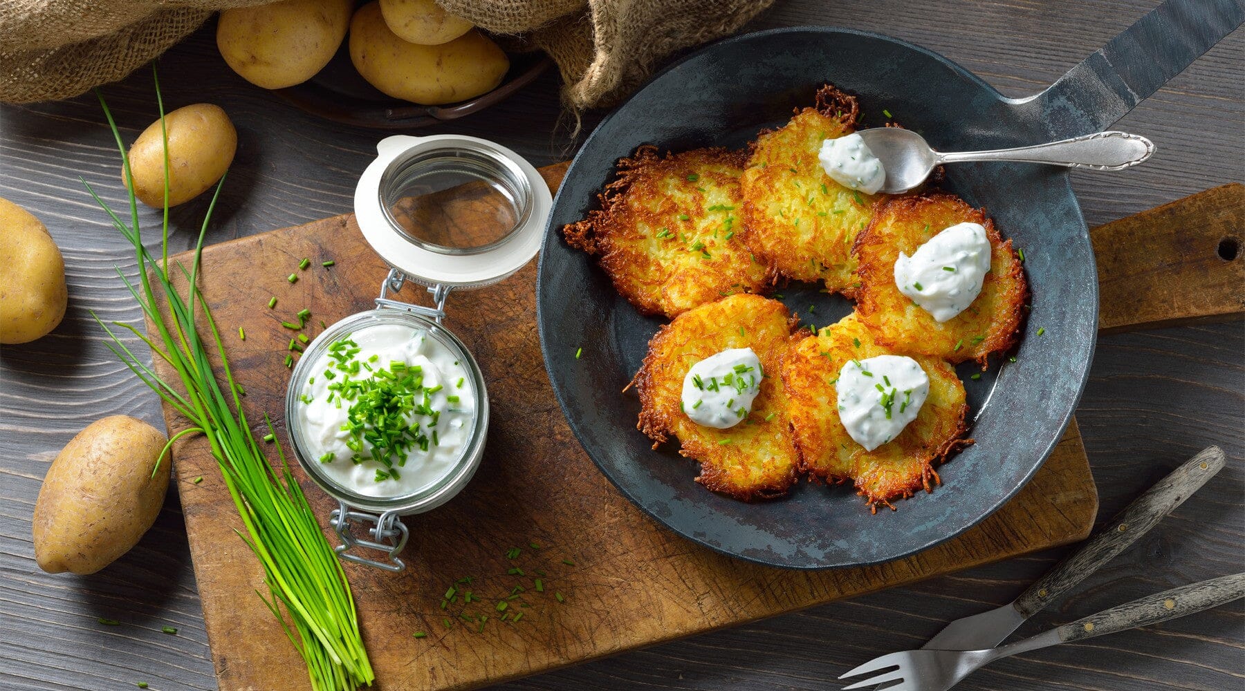 Kartoffelpuffer: Ein Klassiker neu entdeckt