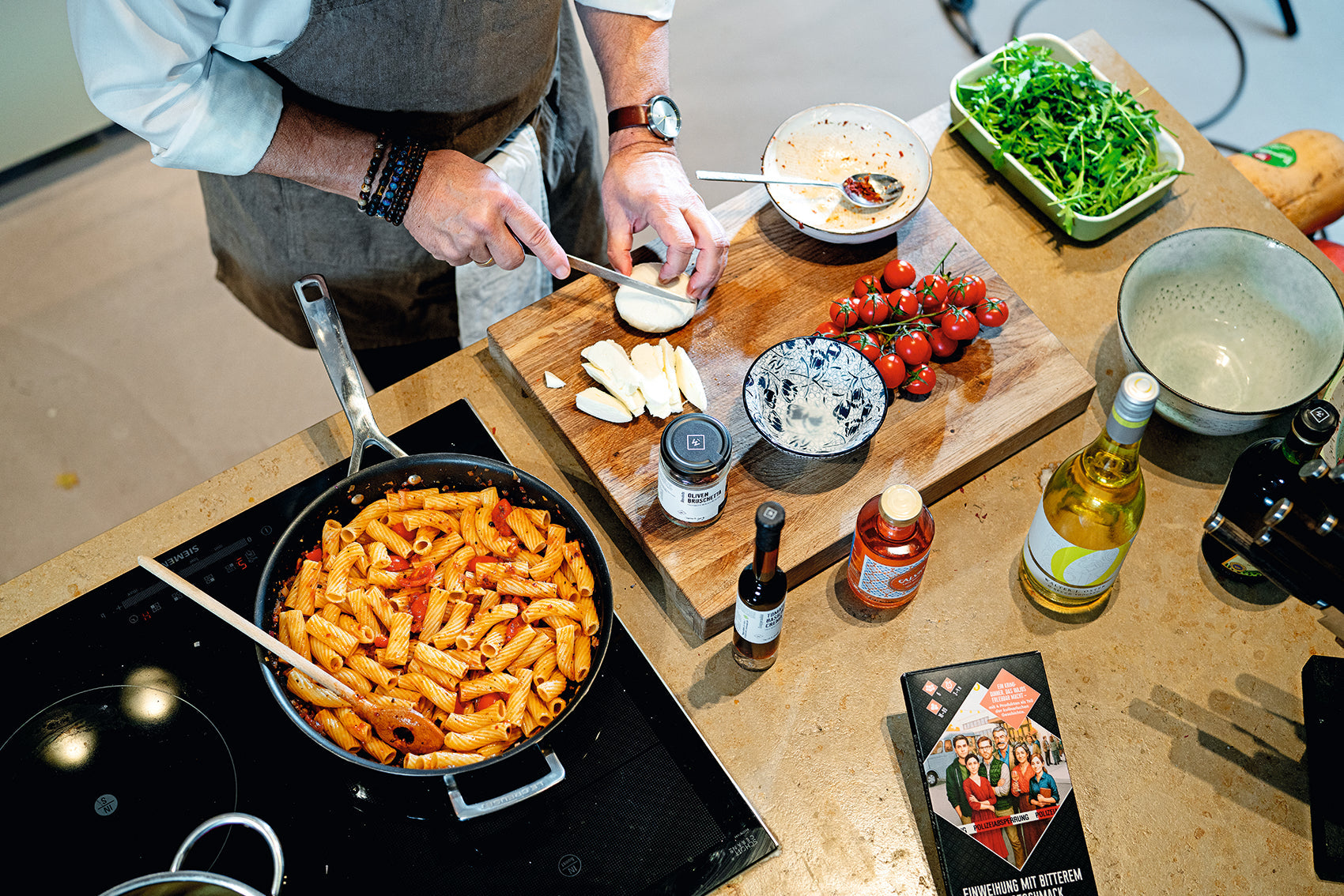 krimi dinner essen ideen