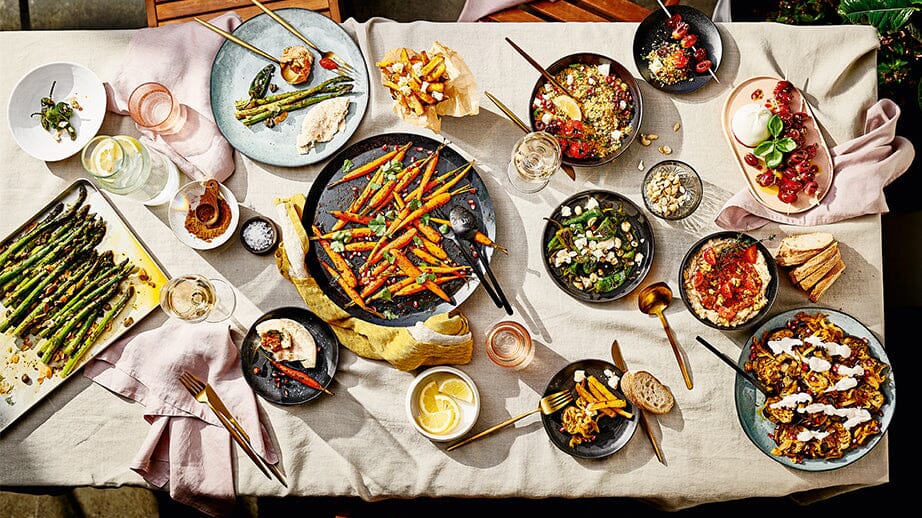 Sommerliche Mezze Rezepte: Die perfekte Mezze-Platte für heiße Tage