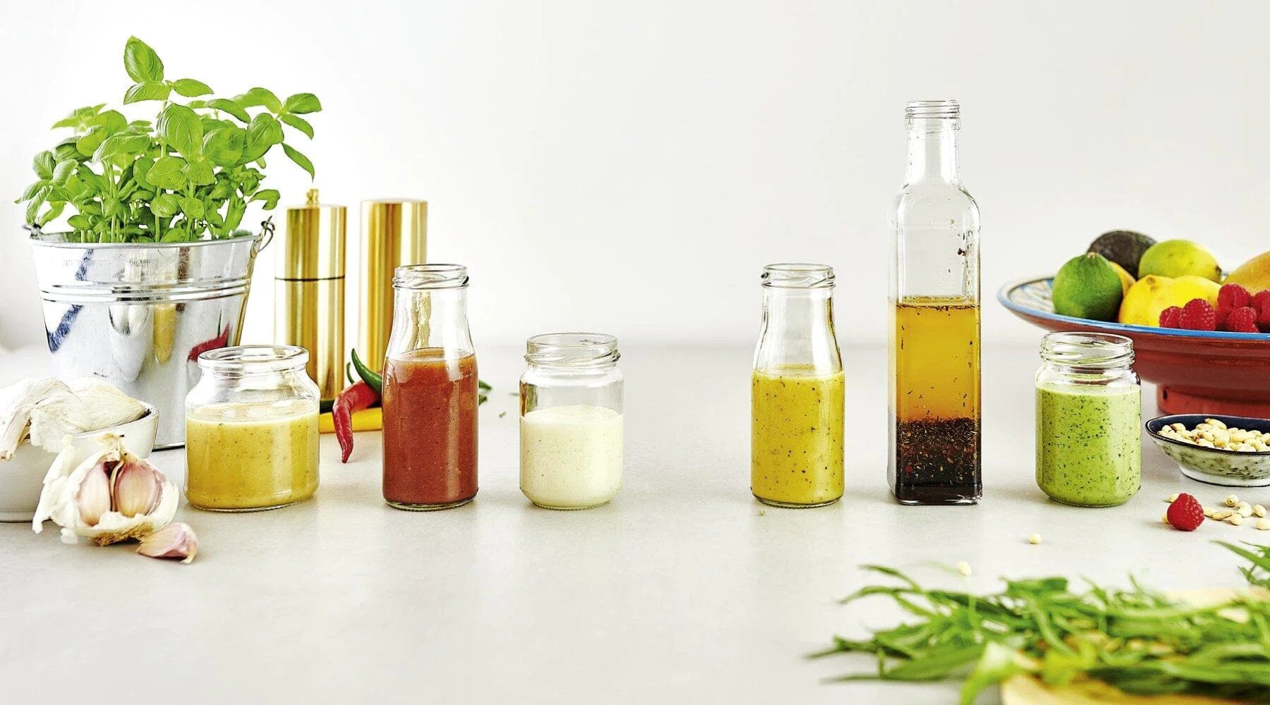 Sommersalate - Ideen für sommerliche Salatdressings
