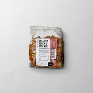 Grissini mit Tomate und Basilikum in der 200 g Tüte