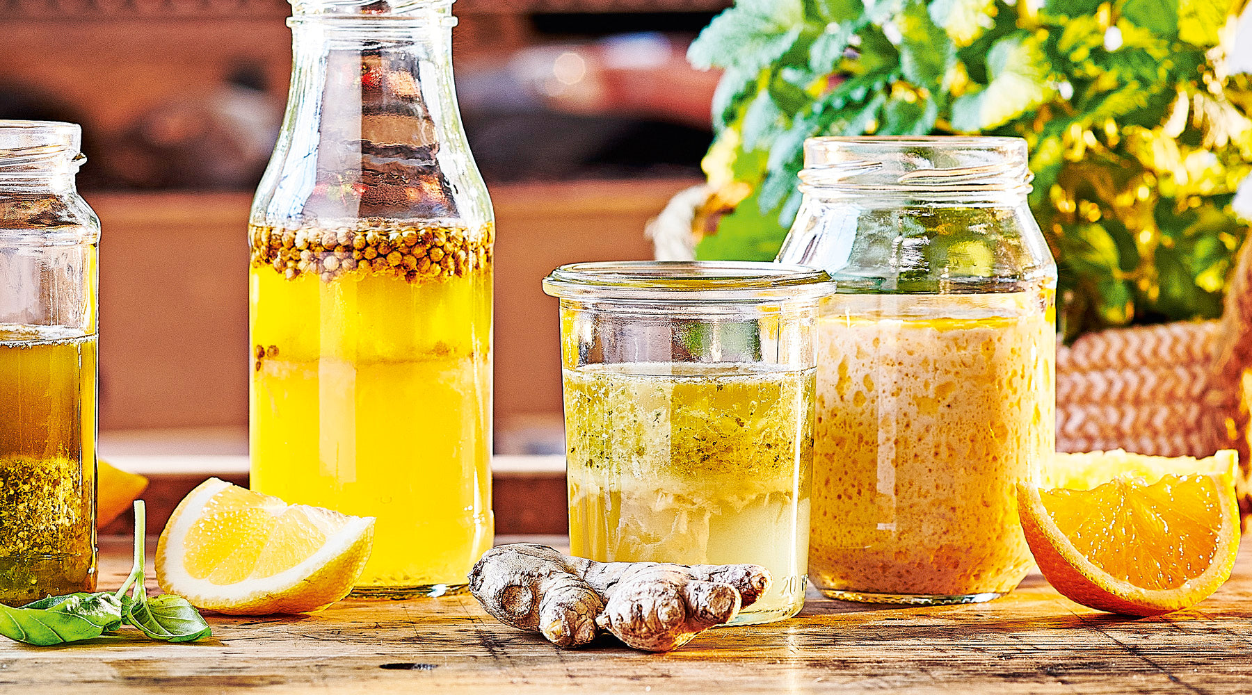 Sommersalat Dressing und Salatsauce