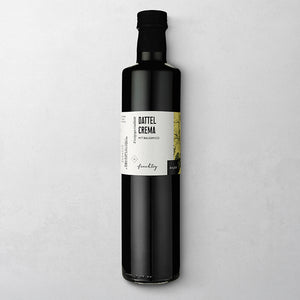 Wajos Dattel Crema in der 500ml Flasche.