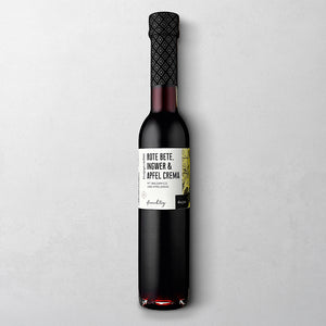 Rote Bete, Ingwer & Apfel Crema in der 250 ml Flasche