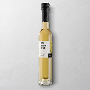 Yuzu-Pfirsich Crema in der 250 ml Flasche