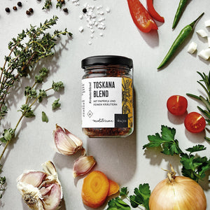 Toskana Blend dargestellt mit Aromen