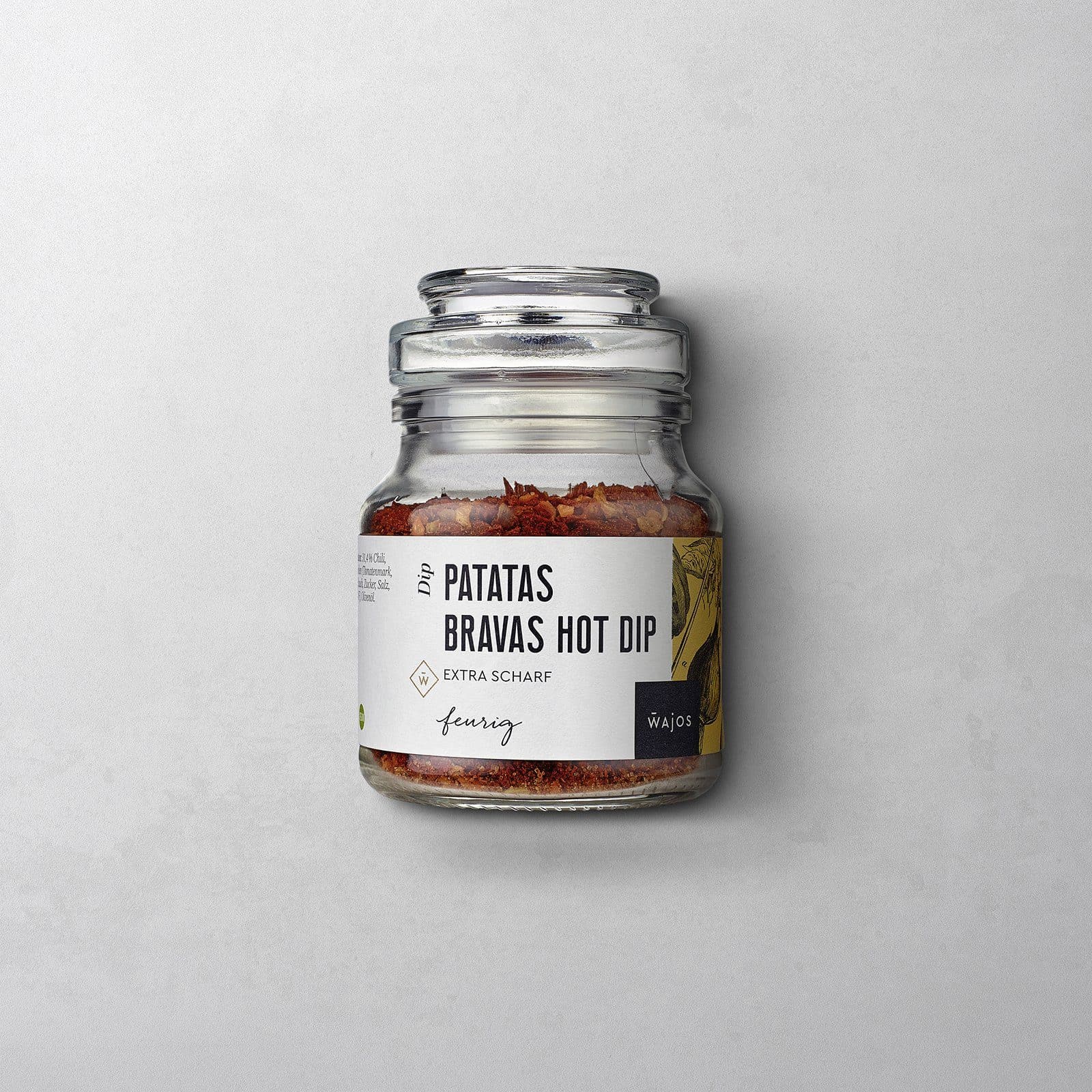 Patatas Bravas Hot Dip im 90 g Glas