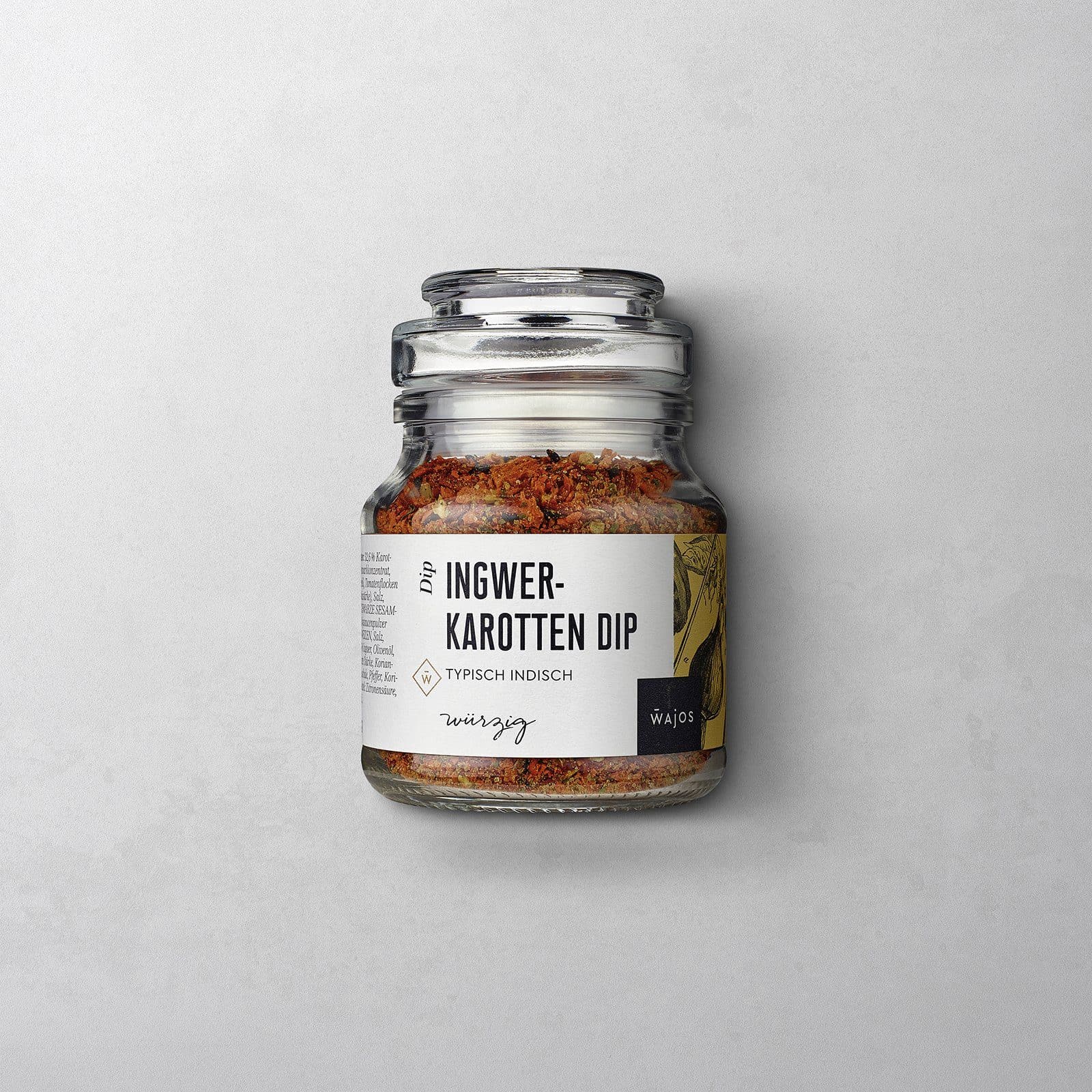 Ingwer-Karotten Dip im 105 g Glas