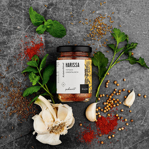 Harissa Blend dargestellt mit Aromen
