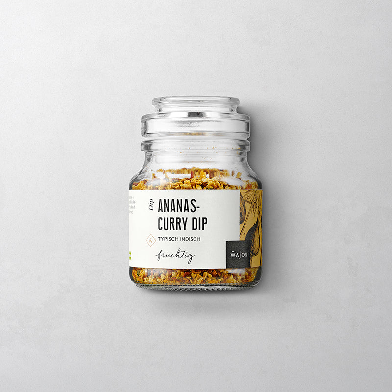 Ananas-Curry Dip im 85g Glas