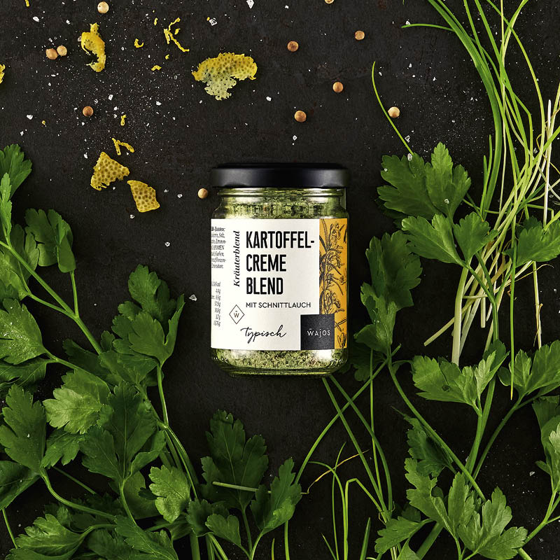 Kartoffel Creme Blend dargestellt mit Aromen