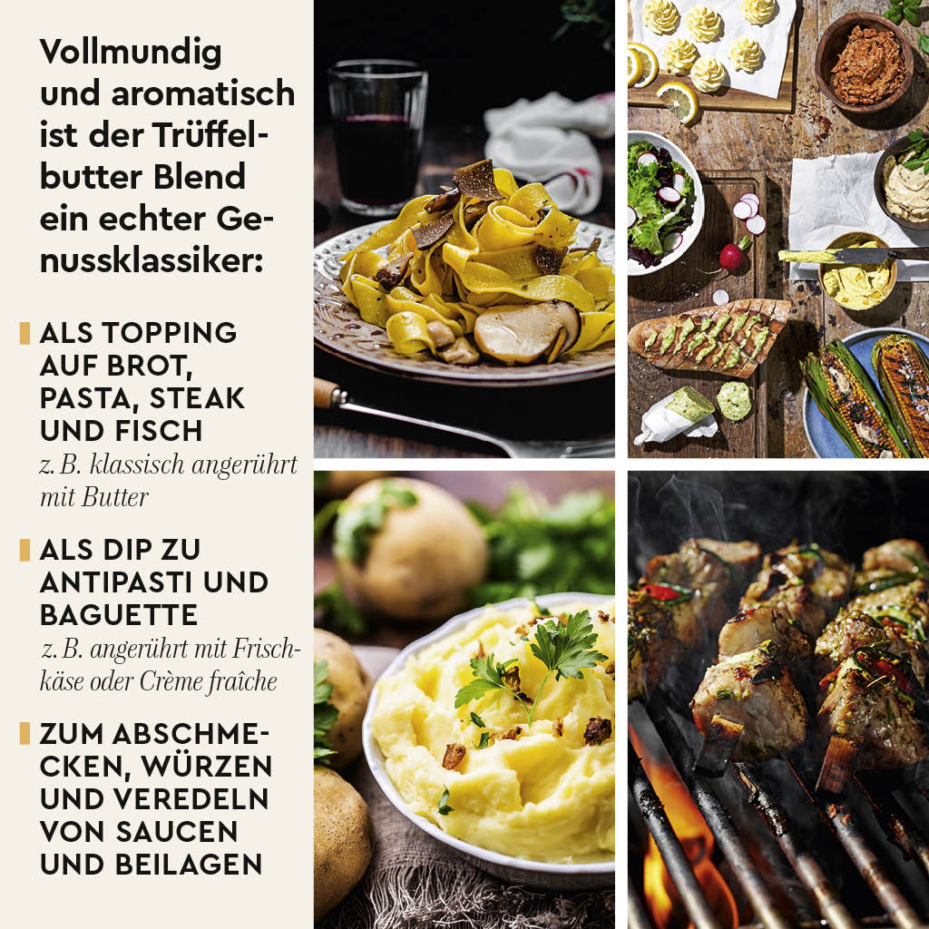 Trueffelbutter Blend Anwendungsideen