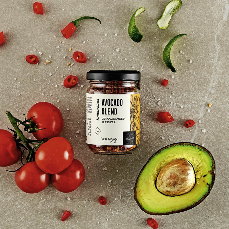 Pasta Blend dargestellt mit Aromen