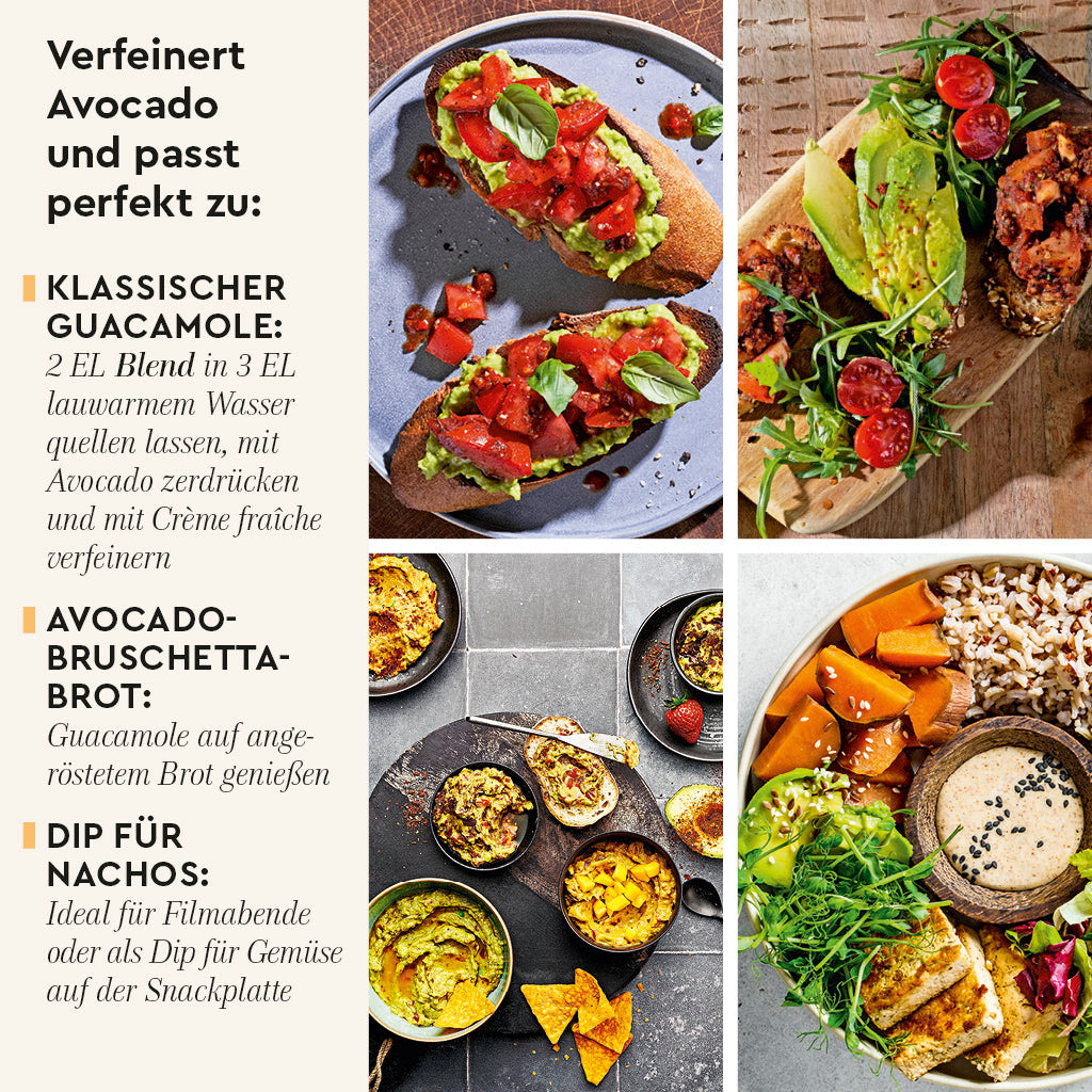 Avocado Blend Anwendungsideen