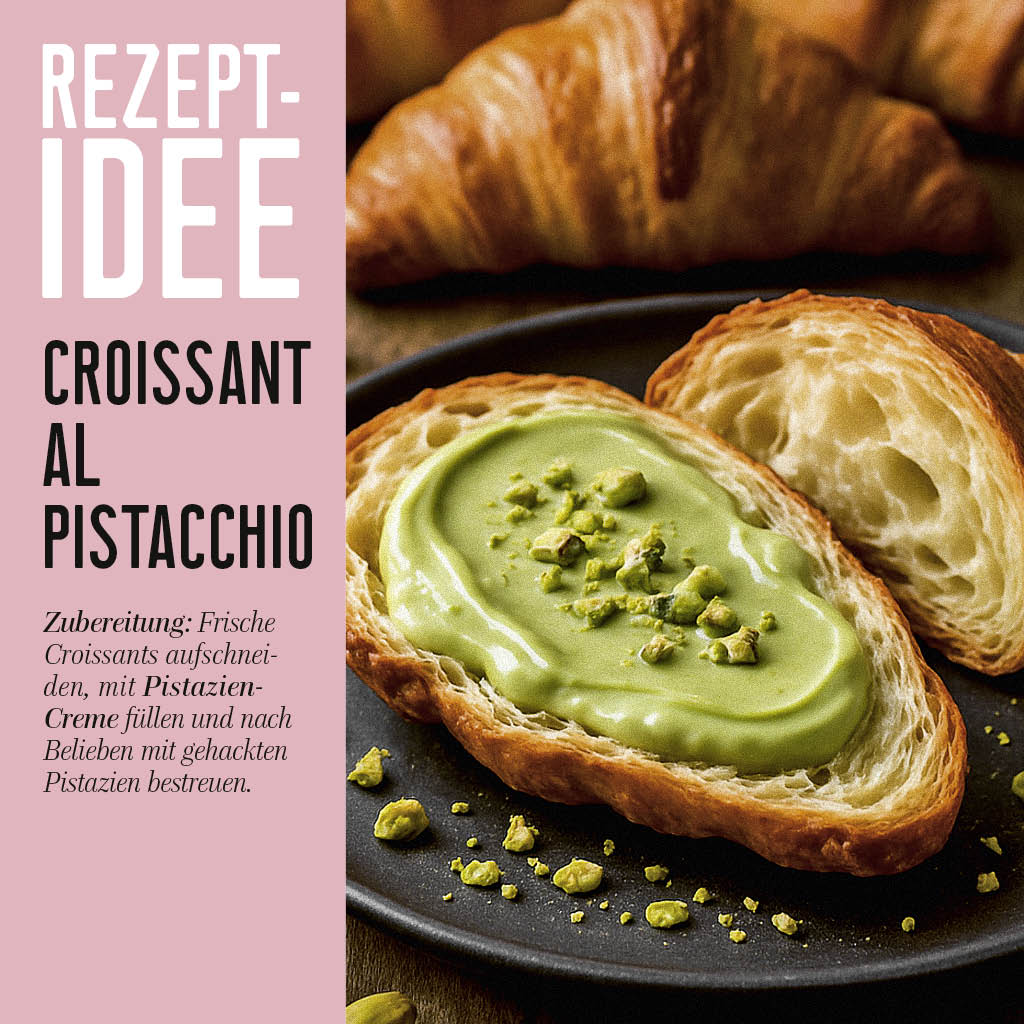 Pistazien Creme Rezeptidee Crossiant al Pistaccio