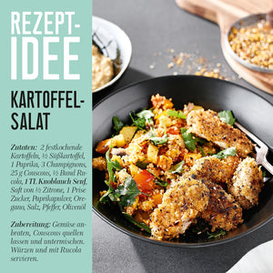 Knoblauch Senf Rezeptidee Kartoffelsalat