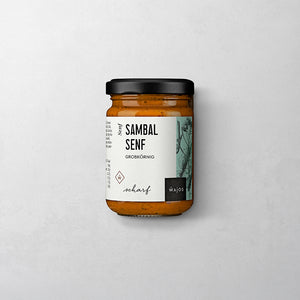 Sambal Senf in 140ml Glas