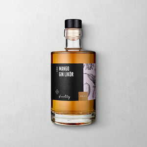 Mango-Gin Likör in 350 ml Flasche