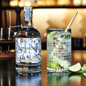 Botanical Gin dargestellt mit Cocktail