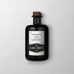 Black Coffee Gin in 500 ml Flasche