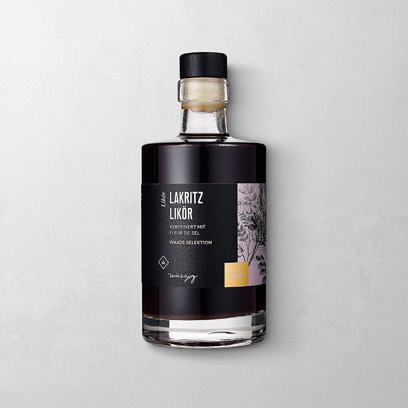 Lakritz LIkör in 350 ml Flasche