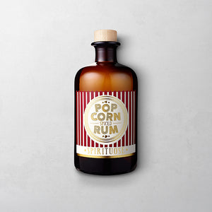 Popcorn Spiced Rum in 500 ml Flasche