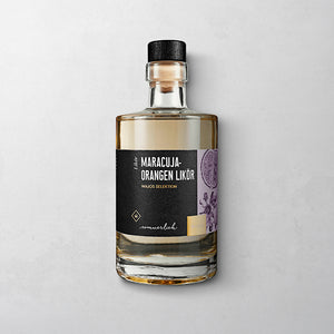 Maracuja-Orangen LIkör in 350 ml Flasche