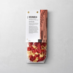 Herznudeln in der 250g Packung