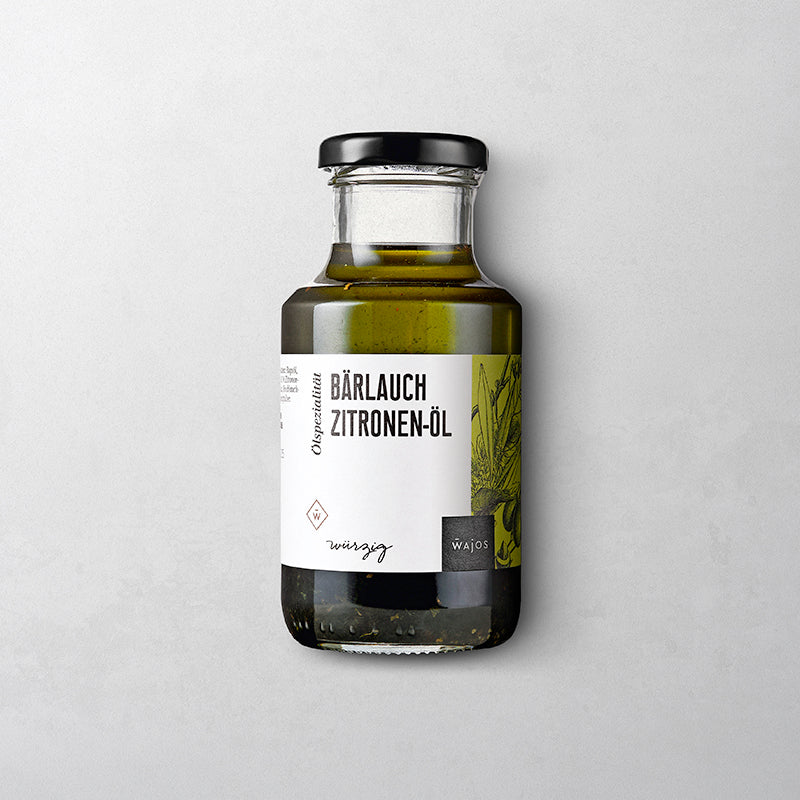 Bärlauch Zitronen-Öl in 250 ml Flasche