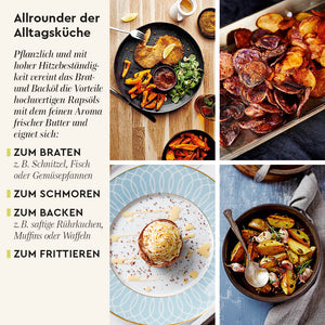 Brat- und Backoel Anwendungsideen