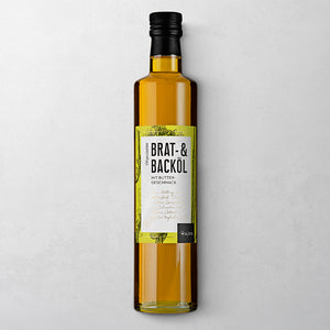 Brat- und Backoel in 500 ml Flasche