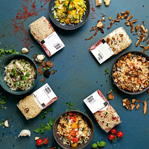 Alle 4 Risotto-Sorten in 300 g Packung