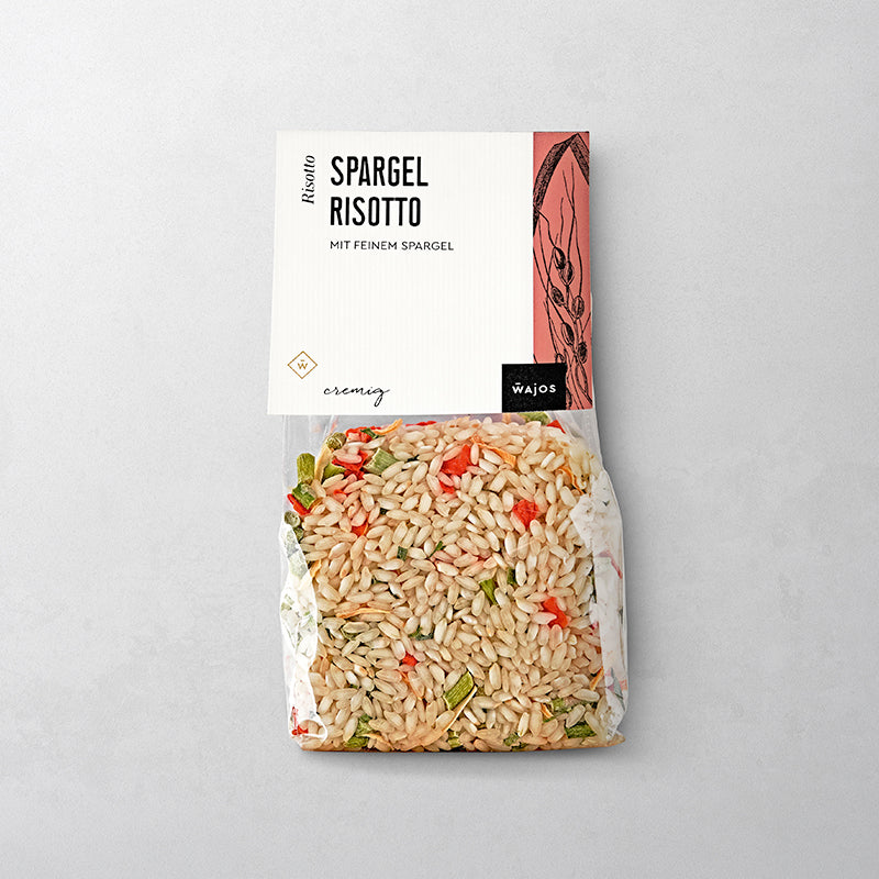 Wajos Spargel Risotto mit grünem Spargel 300g