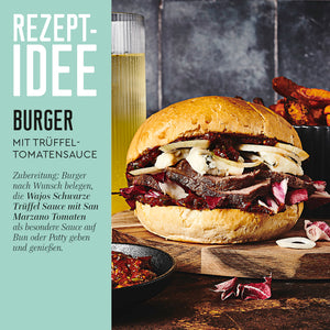 Wajos Schwarzer Trüffel Ketchup Rezeptideen Burger