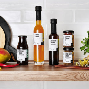 Aisa Set - 5 Produkte im Küchenregal