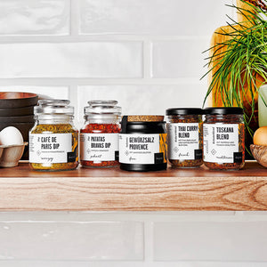 Ei Allrounder Set - 5 Gewürzmischungen im Küchenregal