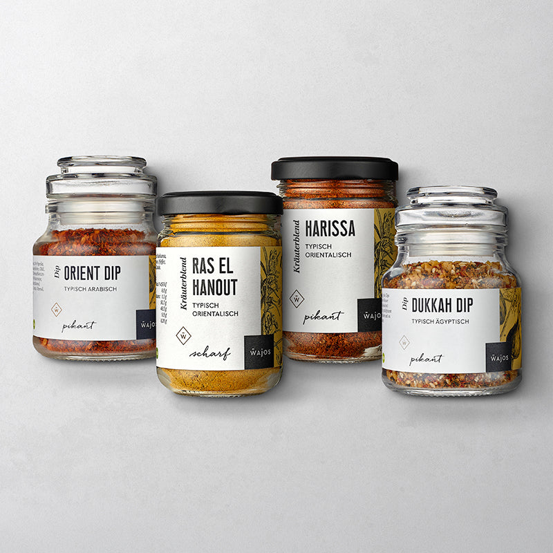 Set mit orientalischen Gewürzmischungen