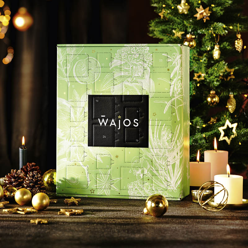 Adventskalender Küche vegan mit weihnachtlicher Deko