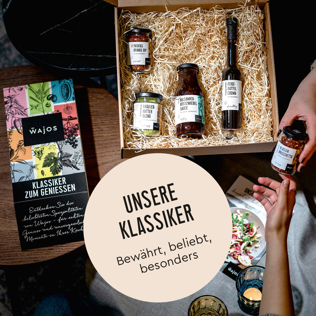 Wajos Geschenkset Klassiker Wohnzimmer