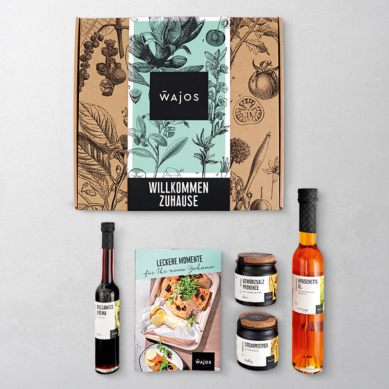 Geschenkbox Willkommen Zuhause