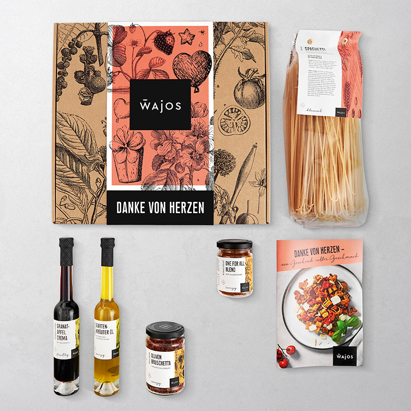 Geschenkbox Danke von Herzen